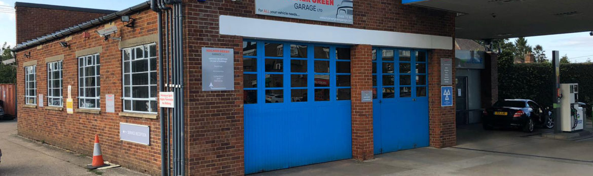 Holmer Green Car Garage Entrance